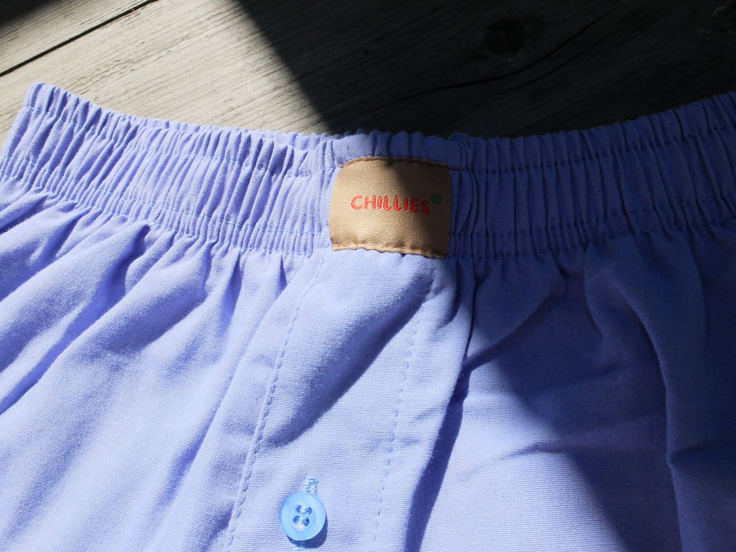 Boxer with pockets - Light Navy Blue