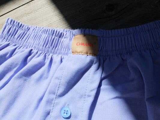 Boxer with pockets - Light Navy Blue